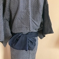 紳士浴衣と兵児帯のセット②の画像