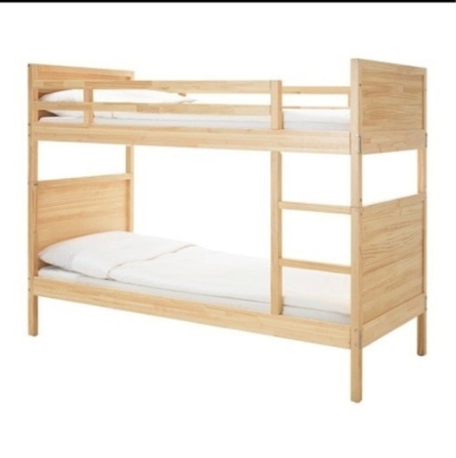 IKEA イケア　二段ベッド（シングル2つにもなります）