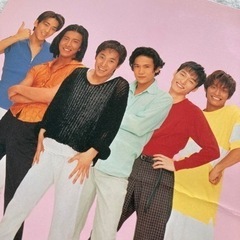 💍SMAP ジャニーズ サンクスフェア NTT 厚紙 色紙 下敷き💎の画像