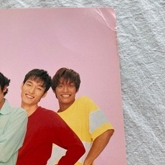 💍SMAP ジャニーズ サンクスフェア NTT 厚紙 色紙 下敷き💎の画像