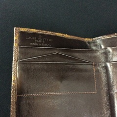 LV ルイヴィトン モノグラム アンティーク コンパクト折財布の画像