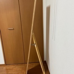 【無料】姿見　ミラー　スタンド式の画像