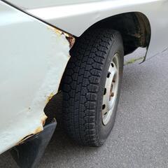 16年　サンバーダンプ　パワステ　エアコン　4WD 車検付きの画像