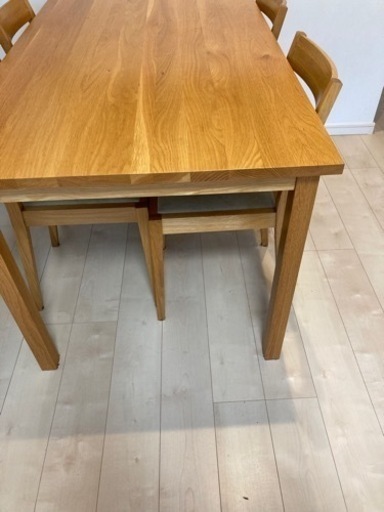 無印良品　ダイニングテーブル　140cm 80cm