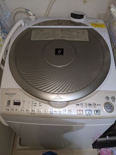 洗濯乾燥機  シャープ　ES-TX920-N 　洗濯9kg　乾燥機4.5kg