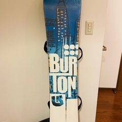BURTONスノーボード、バインディング、ブーツ3点セットの画像