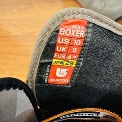BURTONスノーボード、バインディング、ブーツ3点セットの画像