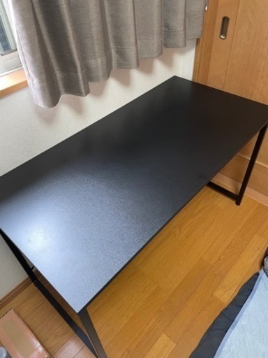 サンワダイレクト パソコンデスク 幅120×奥行60cm モニターアーム取付対応 机 PCデスク 組立簡単 ブラック