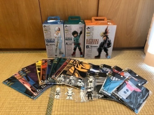 ヒロアカ　一番くじ　ABC賞　フィギュアセット