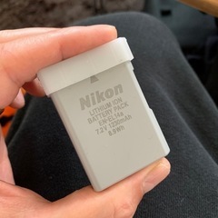 ニコン　一眼レフ　リチウムイオン電池　en-el14a