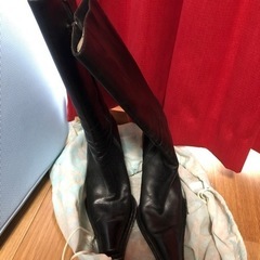 イタリア製ブーツ　ヒール　11cm / 24.5cm
