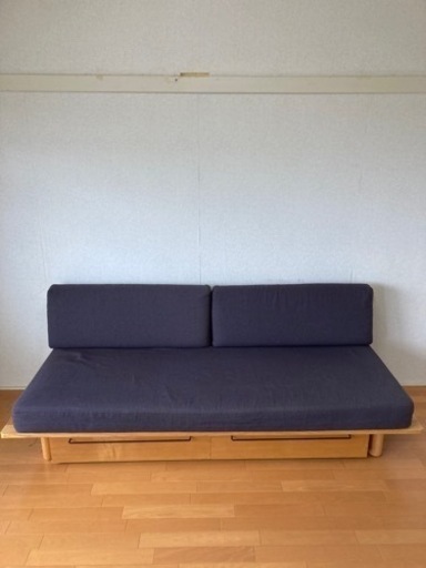 商品No.5 無印良品　ソファベッド　収納セット