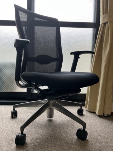 【最終値下げ】KOKUYO FOSTER フォスターチェア　ハイバック　上下・回転肘掛け付き