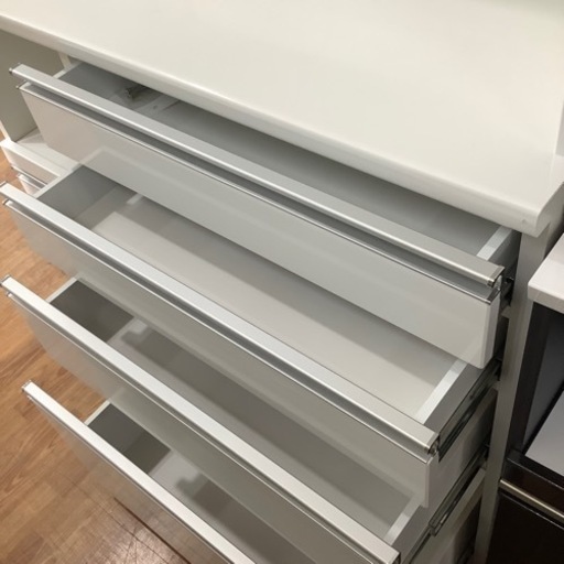 【松田家具】2枚扉スライド式レンジボード売ります！！