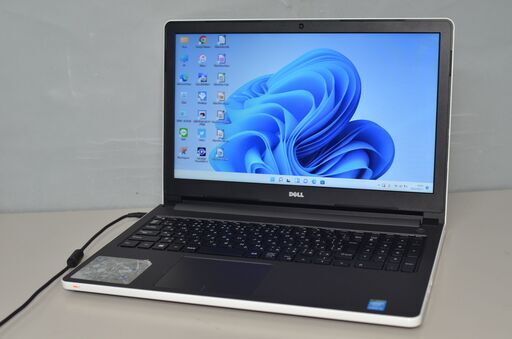 最新Windows11+office 爆速SSD256GB DELL Inspiron 5558 高性能 第5世代i3/メモリ8GB/15.6インチ/無線/WEBカメラ/DVDマルチ/便利なソフト 19,800円