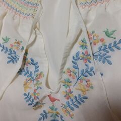 レディース 夏服 Mサイズ 黄色 透ける素材🦜の画像