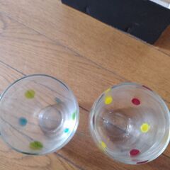 グラス　ガラスのお皿