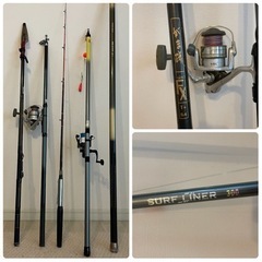 釣り具　5本セット　釣竿　5Y