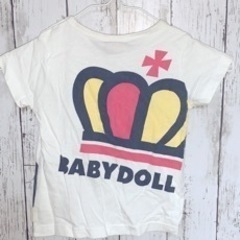 ⑦古着BABY DOLL Tシャツ　90サイズの画像