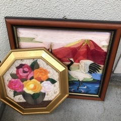 刺繍や木目込みの絵