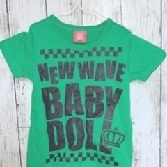 【11】古着BABY DOLL Tシャツ　90サイズ