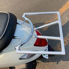 レッツＧ　２０１５年式新型レッツの上級仕様車（50cc）　走行約５７００km　実動車　セル、キックとも一発始動　の画像