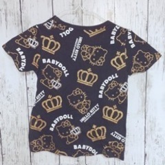 【15】古着BABY DOLL Tシャツ　100サイズの画像