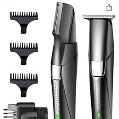  USB充電式 ボディーシェバー 電動バリカン ヘアカッター ヒ...