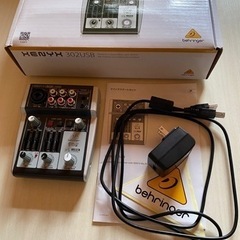 Behringer ベリンガー USBオーディオインターフェース搭載DAW対応ミキサー中古品の画像