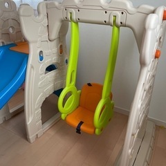アスレチックブランコ 滑り台 スクランブルプレイセンターの画像
