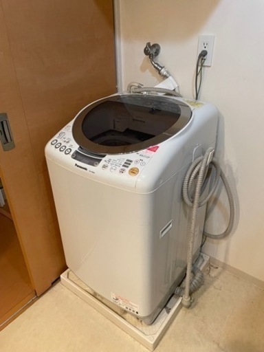 乾燥付きの全自動洗濯機