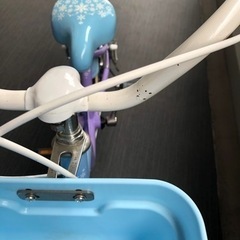 自転車 18インチ　アナ雪　エルサ の画像