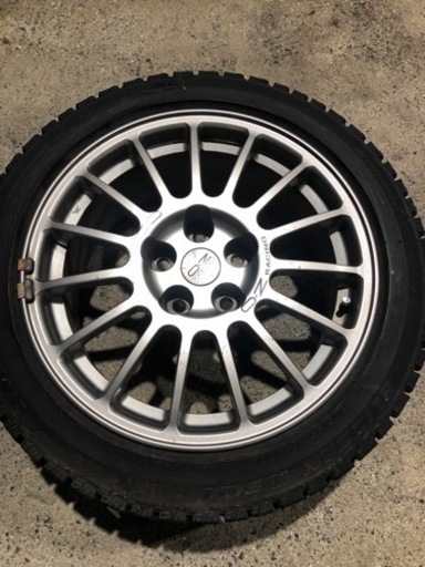 17インチOZアルミホイール　スタッドレスタイヤ付