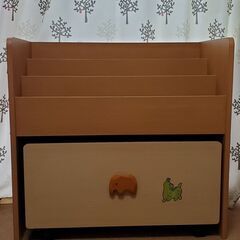 おもちゃ絵本ラック　本棚 