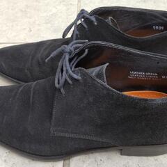 本革　スエード　チャッカブーツ　イタリア製　26cm〜26.5cm　の画像