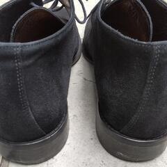 本革　スエード　チャッカブーツ　イタリア製　26cm〜26.5cm　の画像