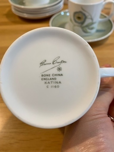 アンティーク食器　susie cooper 6客セット