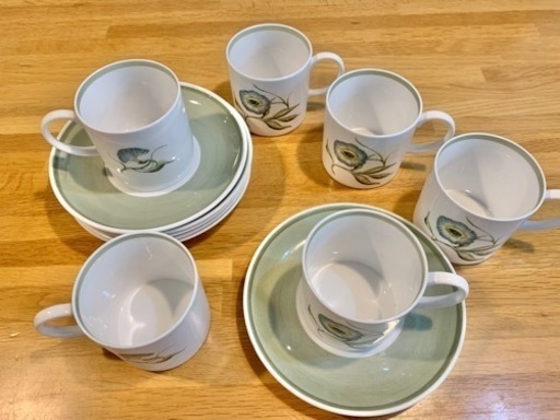アンティーク食器　susie cooper 6客セット