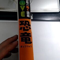 【取引中です】恐竜の図鑑　ＤＶＤ付の画像