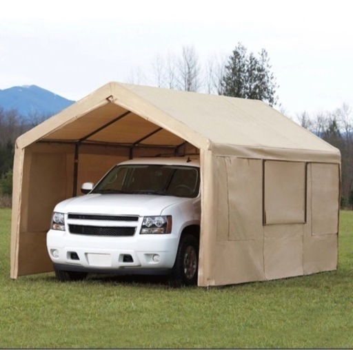 売り切れました！未使用品！スチールフレームキャノピー　3m×6m×2.9m