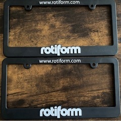 rotiform ナンバーフレーム