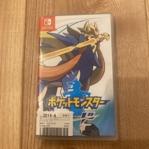 Nintendo Switch ポケットモンスター　ソード
