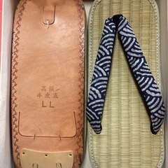 交渉中　値下げ800円　雪駄　27センチの画像