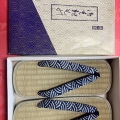 交渉中　値下げ800円　雪駄　27センチ