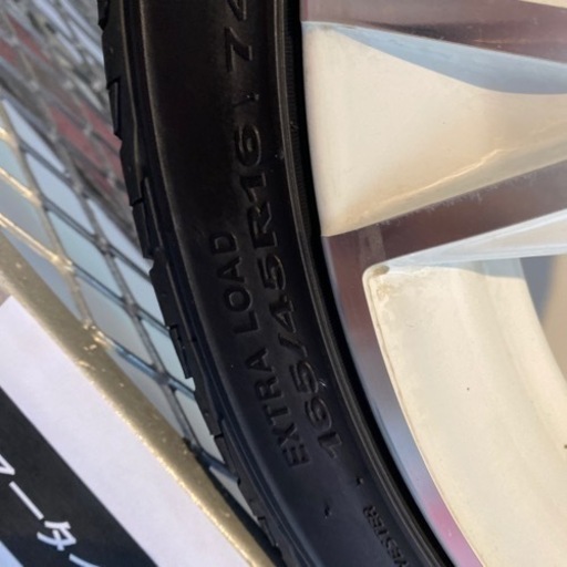 【中古】165/45R16 サマータイヤ&ホイール4本セット