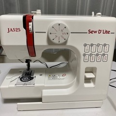 【取引中】ジャノメ　コンパクトミシン