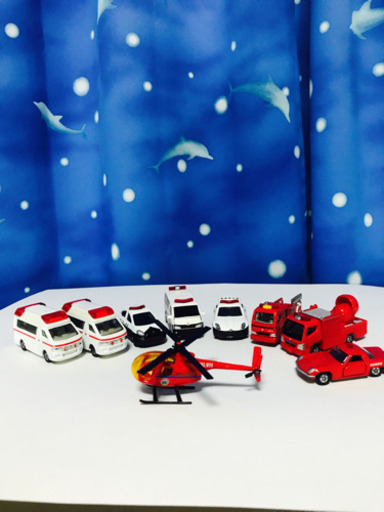 トミカ パトカー救急車消防車セット(非売品付き)