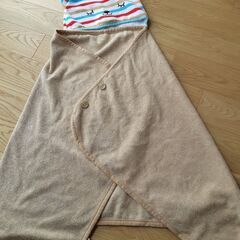 コンパクトにできるバスタオル　サイズ60×120