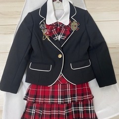 入学式/卒園式 女の子 スーツ ブレザーセット ハロウィンコスプ...