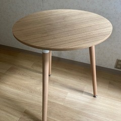 ウッド調　ダイニングテーブル　【引き取り】の画像